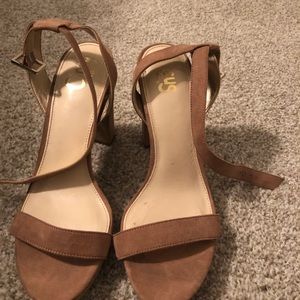 Circus Tan Block Heel